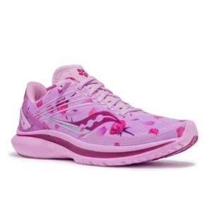 Saucony Women’s Purple Floral Lexy Kinvara 12 Sneakers Mens Size 11 Womens 12.5